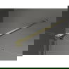 Mexen Velar душ кабина плъзгаща 150 x 85 см, прозрачна, златна четка - 871-150-085-01-55