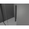 Mexen Velar душ кабина плъзгаща 90 x 120 см, прозрачно, gun gray шлифован - 871-090-120-01-66