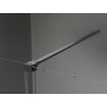 Mexen Velar плъзгаща се душ кабина 110 x 85 см, прозрачна, четкано оръжейно