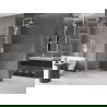 Mexen Velar разширяваща се стена за душ Walk-in 90 x 200 см, прозрачна 8 мм, бяла - 871-090-000-03-20