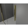 Mexen Velar разтегляема стена за душ Walk-in 120 x 200 см, прозрачна 8 мм, златна - 871-120-000-03-50