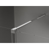 Mexen Velar плъзгаща се преграда за душ Walk-in 130 x 200 см, прозрачна 8 мм, хром