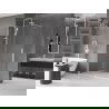 Mexen Velar разтеглива душа стена Walk-in 150 x 200 см, прозрачна 8 мм, бяла - 871-150-000-03-20