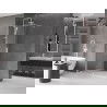Mexen Velar разтеглива душа стена Walk-in 150 x 200 см, прозрачна 8 мм, бяла - 871-150-000-03-20
