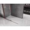 Mexen Velar плъзгаща се стена за душ Walk-in 150 x 200 см, прозрачна 8 мм, розово