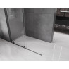 Mexen Velar плъзгаща се душ кабинна стена Walk-in 130 x 200 cm, прозрачна 8 mm, gun gray