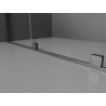 Mexen Velar плъзгаща се душ стена Walk-in 150 x 200 см, прозрачна 8 мм, пистолетно