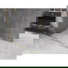 Mexen Velar плъзгаща се душ стена Walk-in 130 x 200 cm, прозрачен 8 mm, златна четкана - 871-130-000-03-55