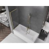 Mexen Fox душ параван 2-крилен плъзгащ се 100 x 150 см, прозрачен, златист