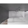Mexen Fox двукрила плъзгаща се душ кабина 120 x 150 см, прозрачна, хром - 891-120-002-01-00