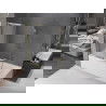 Mexen Fox парова за вана 2-секционен подвижен 120 x 150 см, мраз, златен - 891-120-002-50-30
