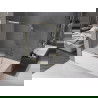 Mexen Fox парова за вана 2-секционен подвижен 120 x 150 см, мраз, златен - 891-120-002-50-30