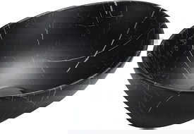 Mexen Elza надплотова мивка 40 x 33 см, черен камък - 21014099