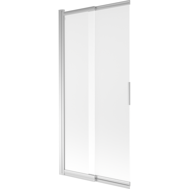 Mexen Fox душ параван 2-крилен плъзгащ 85 x 150 см, матиран, хром - 891-085-002-01-30
