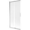 Mexen Fox душ параван 2-крилен плъзгащ 85 x 150 см, матиран, хром - 891-085-002-01-30