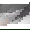 Mexen Velar сгъваем параван за вана, 2 крила, плъзгащ се 70 x 150 cm, прозрачен, хром - 896-070-000-01-01