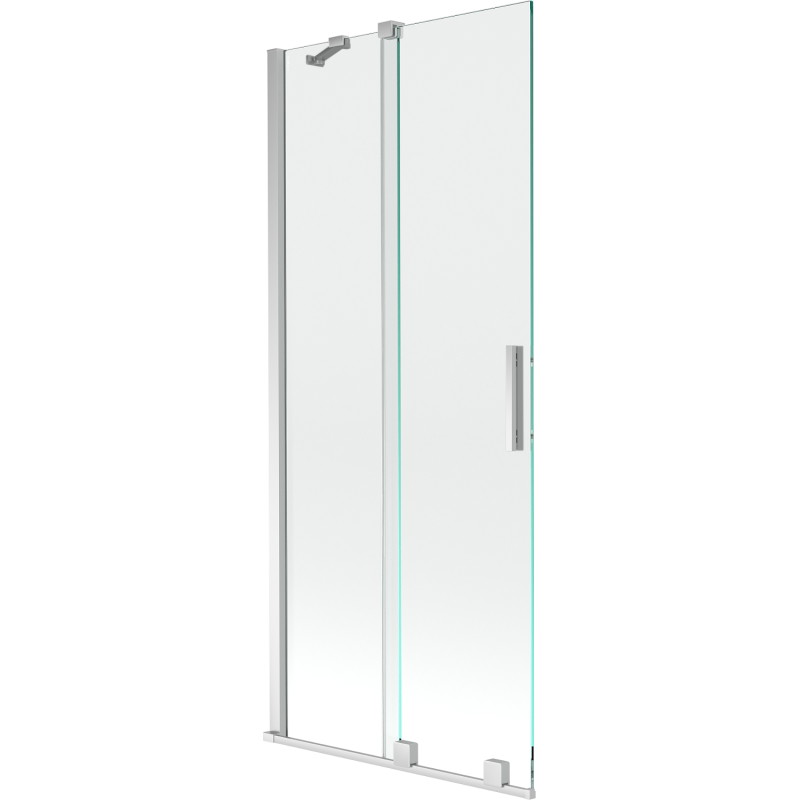Mexen Velar двукрила плъзгаща се вана 85 x 150 см, прозрачна, хром - 896-085-000-01-01