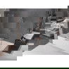Mexen Velar параван за вана с 2 плъзгащи крила 100 x 150 см, прозрачен, розово злато - 896-100-000-01-60
