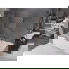 Mexen Velar двукрилен плъзгащ параван за вана 110 x 150 cm, прозрачен, розово злато - 896-110-000-01-60
