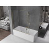Mexen Velar параван за вана с 2 крила, плъзгащ се, 150 x 150 см, прозрачен,