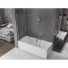 Mexen Velar параван за вана с плъзгащи се 2 крила 150 x 150 см, прозрачен, златен