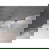 Mexen Velar душ параван 2-крила плъзгащ се 170 x 150 cm, прозрачен, златист мат - 896-170-000-01-55