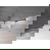 Mexen Velar двукрилен плъзгащ се параван за вана 180 x 150 cm, прозрачен, розово злато - 896-180-000-01-60