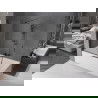 Mexen Velar двукрила плъзгаща се вана 160 x 150 см, прозрачна, черна - 896-160-000-01-70