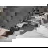 Mexen Velar душ параван 2-крилен плъзгащ се 160 x 150 см, прозрачен, четкан gun gray - 896-160-000-01-66