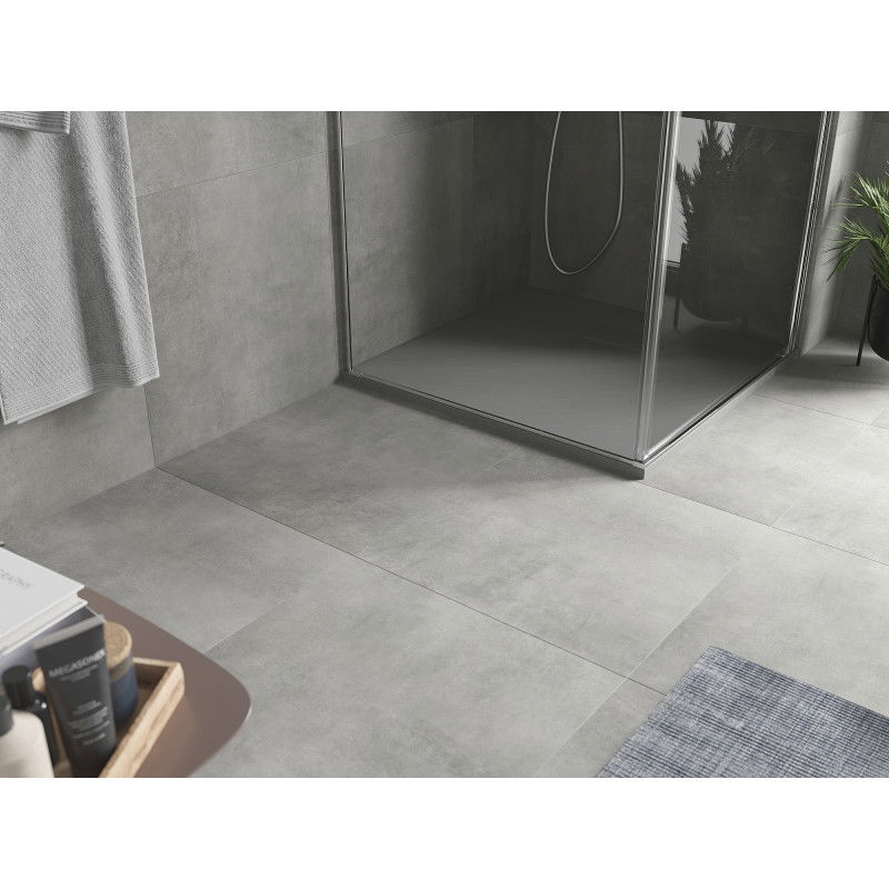 Mexen Hugo квадратен поддушови коритo SMC 70 x 70 cm, сив - 42617070