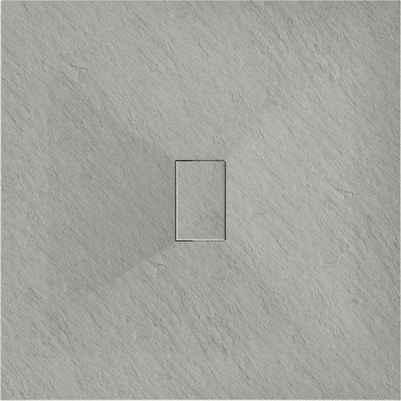 Mexen Hugo Квадратен душ поддушник SMC 100 x 100 см, сив - 42611010