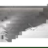 Mexen Velar Duo двукрила завеса за вана 150 x 150 см, прозрачна, хром - 896-150-000-02-01