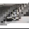 Mexen Velar Duo параван за вана 2-крили сгъваем 160 x 150 cm, прозрачен, златист мат - 896-160-000-02-55