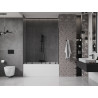 Mexen Velar Дуо параван за вана, плъзгащ се, двукрилен, 150 x 150 см, прозрачен,