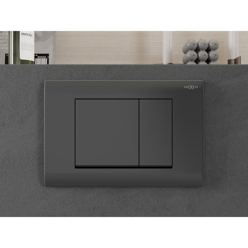 Mexen Fenix 01 бутон за промиване, gun gray - 600166