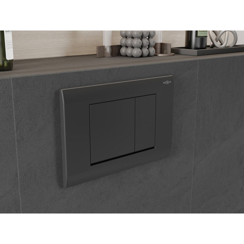 Mexen Fenix 01 бутон за промиване, gun gray - 600166