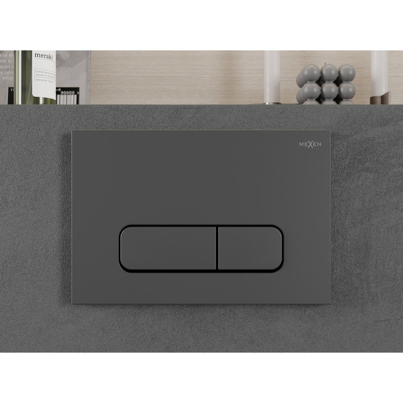 Mexen Fenix 02 бутон за промиване, gun gray - 600266