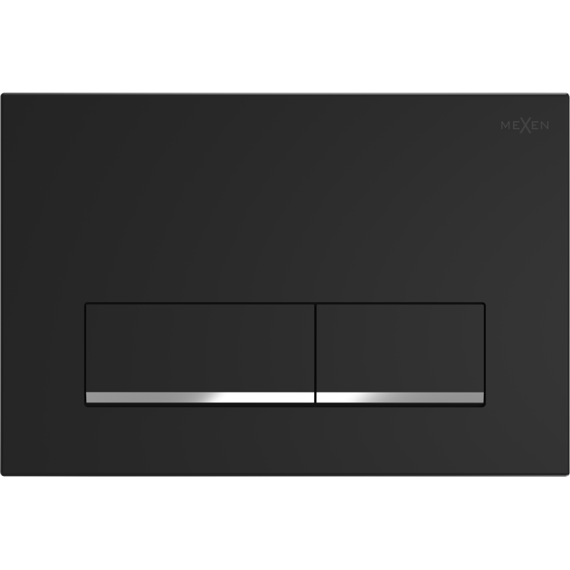 Mexen Fenix 12 бутон за промиване, черен матов - 601203