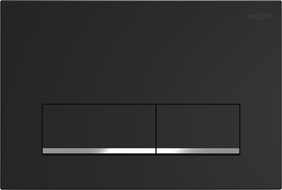 Mexen Fenix 12 бутон за промиване, черен матов - 601203