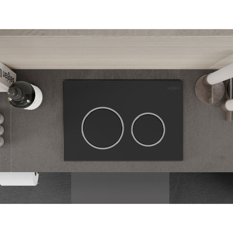 Mexen Fenix 07 XS бутон за промиване, gun gray - 600766