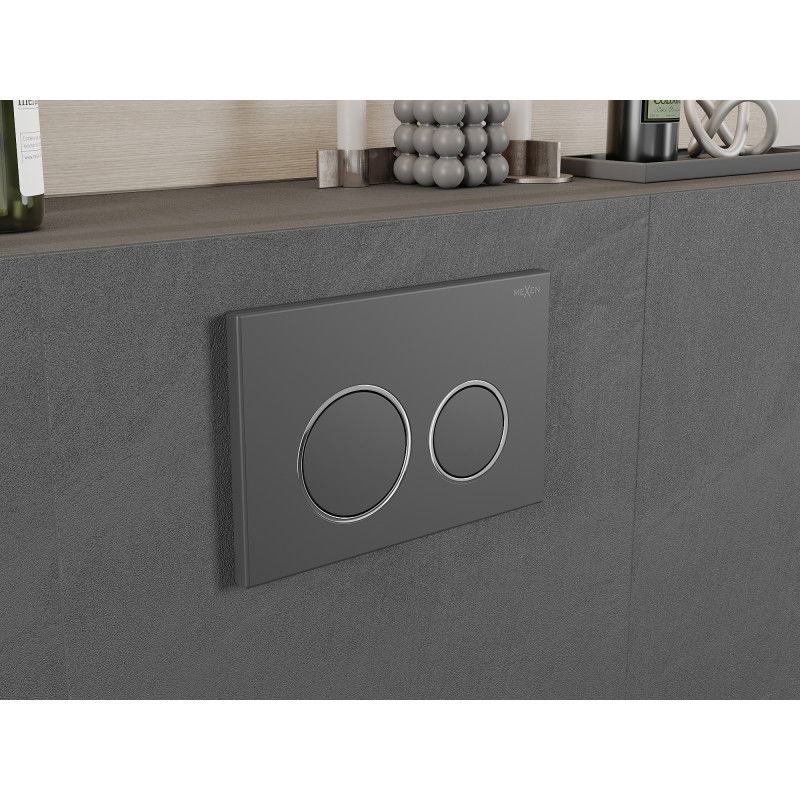 Mexen Fenix 07 XS бутон за промиване, gun gray - 600766