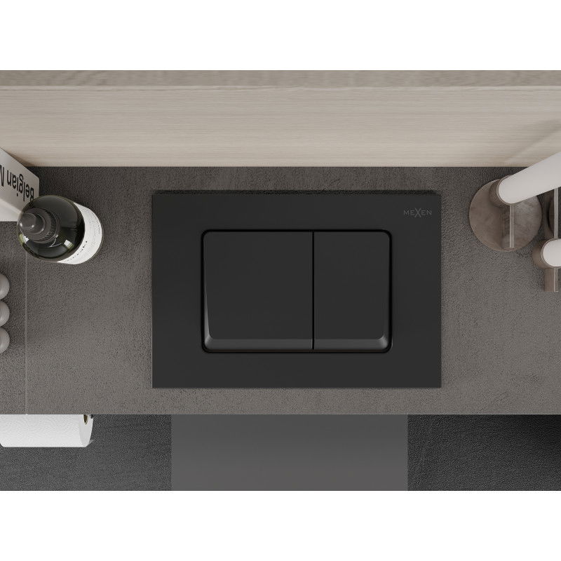 Mexen Fenix 10 XS бутон за промиване, gun gray - 601066