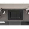 Mexen Fenix 10 XS бутон за промиване, пистолетно сиво - 601066