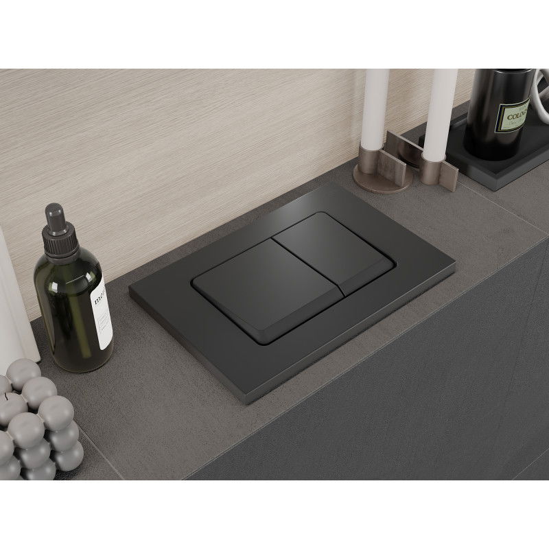 Mexen Fenix 10 XS бутон за промиване, gun gray - 601066