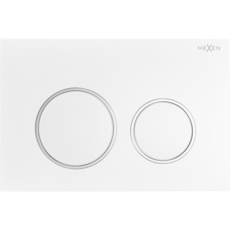 Mexen Fenix 07 XS бутон за промиване, бял мат - 600720