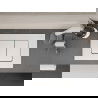 Mexen Fenix 10 XS бутон за промиване, бял матов - 601020