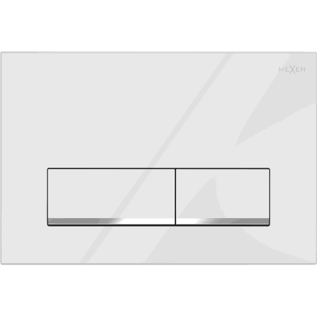 Mexen Fenix 12 бутон за промиване, бял гланц - 601200