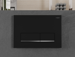 Mexen Fenix 12 бутон за промиване, черен матов - 601203