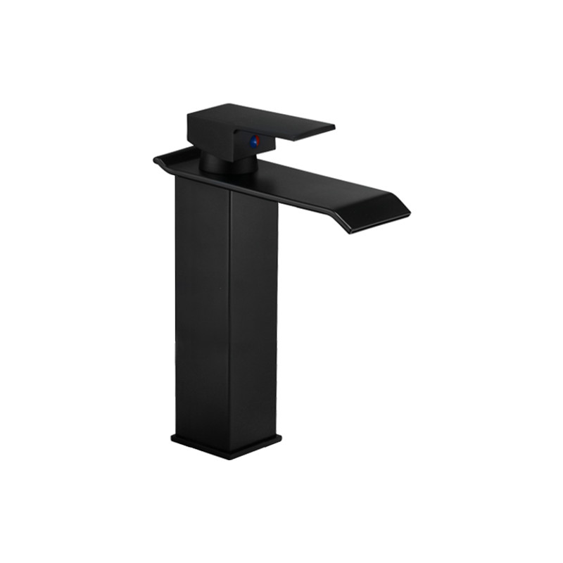 Mexen Apus батерия за умивалник, черна - 744700-70