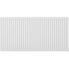Mexen C21 плосък радиатор 400 x 1400 мм, странично свързване, 1297 W, бял - W421-040-140-00